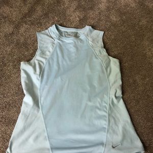 Light blue workout top Nike